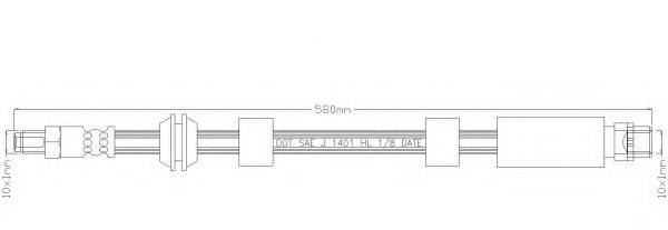 REMKAFLEX 5000 Тормозной шланг