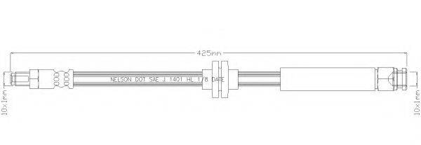 REMKAFLEX 6035 Тормозной шланг