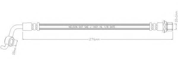 REMKAFLEX 6976 Тормозной шланг