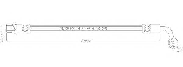 REMKAFLEX 6977 Тормозной шланг