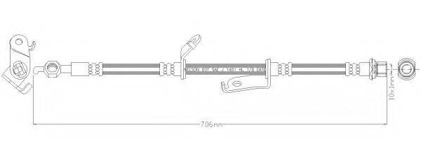 REMKAFLEX 7099 Тормозной шланг