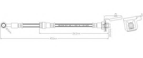 REMKAFLEX 7170 Тормозной шланг