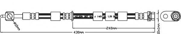 REMKAFLEX 7210 Тормозной шланг