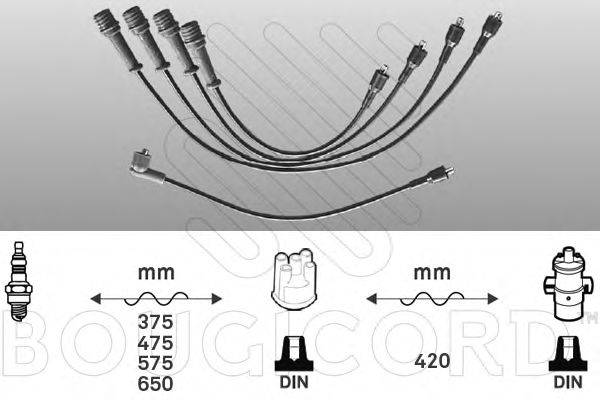 BOUGICORD 3466 Комплект проводов зажигания