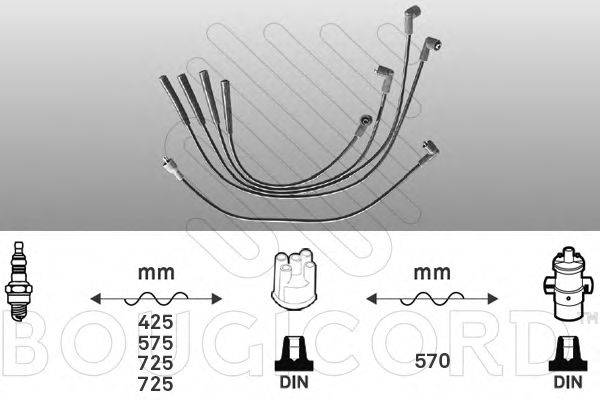 BOUGICORD 4060 Комплект проводов зажигания