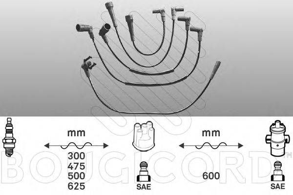 BOUGICORD 1416 Комплект проводов зажигания