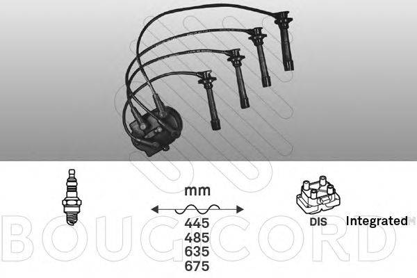 BOUGICORD 7410 Комплект проводов зажигания