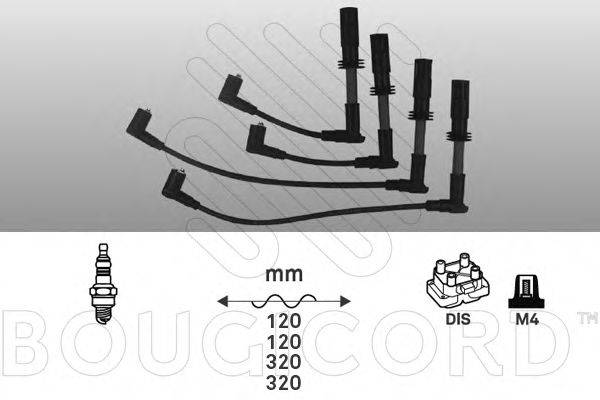 BOUGICORD 7416 Комплект проводов зажигания