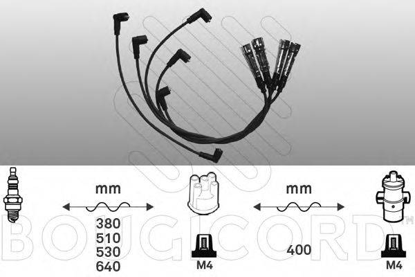 BOUGICORD 9436 Комплект проводов зажигания