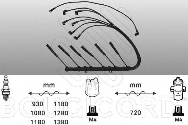 BOUGICORD 4170 Комплект проводов зажигания