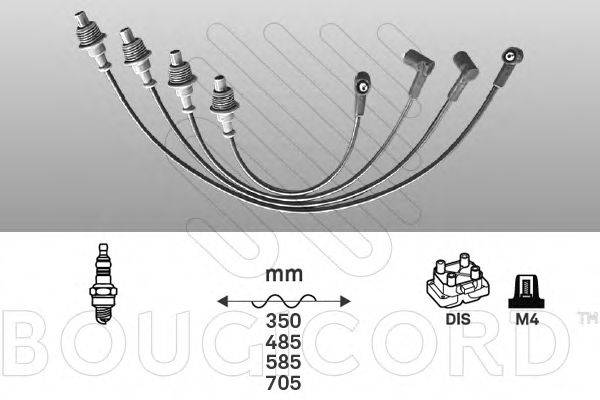 BOUGICORD 4331 Комплект проводов зажигания