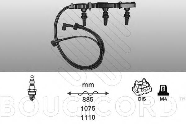BOUGICORD 4344 Комплект проводов зажигания