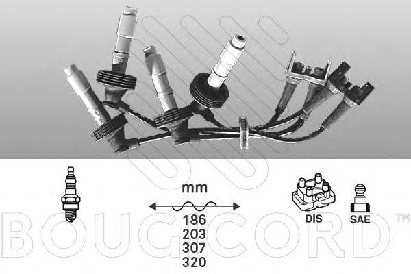 BOUGICORD 6462 Комплект проводов зажигания