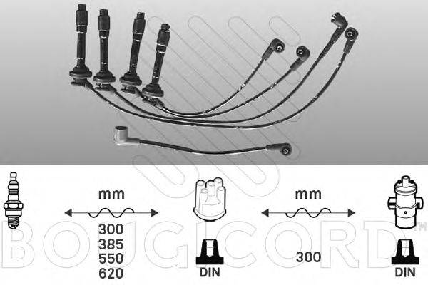 BOUGICORD 6820 Комплект проводов зажигания