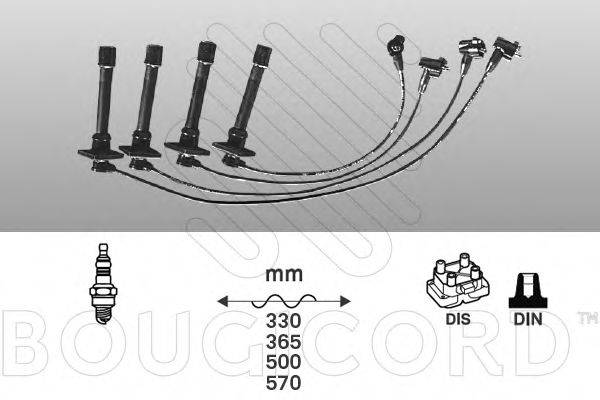 BOUGICORD 7193 Комплект проводов зажигания