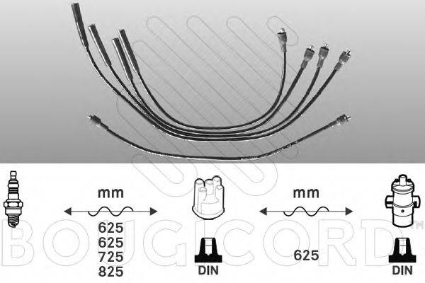BOUGICORD 7220 Комплект проводов зажигания