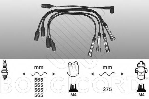 BOUGICORD 7240 Комплект проводов зажигания