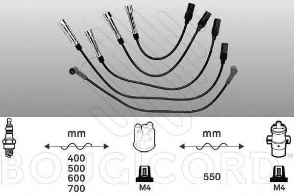 BOUGICORD 7247 Комплект проводов зажигания