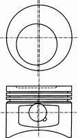 NURAL 8718310000 Поршень