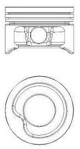 NURAL 8730710720 Поршень