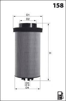 MECAFILTER ELG5551 Топливный фильтр