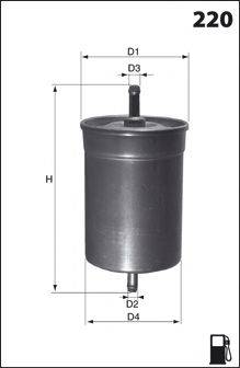 MECAFILTER ELE3567 Топливный фильтр