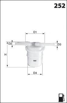 MECAFILTER ELE3585 Топливный фильтр