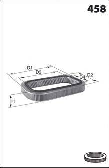 MECAFILTER EL9387 Воздушный фильтр