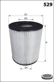 MECAFILTER FA3475 Воздушный фильтр