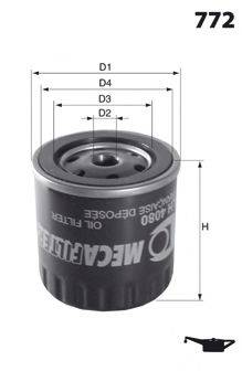 MECAFILTER ELH4101 Масляный фильтр