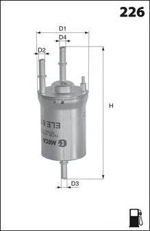 MECAFILTER ELE6101 Топливный фильтр