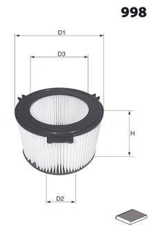 MECAFILTER ELR7067 Фильтр, воздух во внутренном пространстве