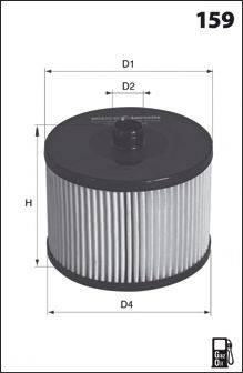 MECAFILTER ELG5391 Топливный фильтр