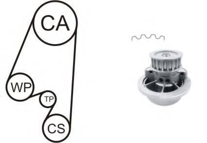 AIRTEX WPK167701 Водяной насос + комплект зубчатого ремня