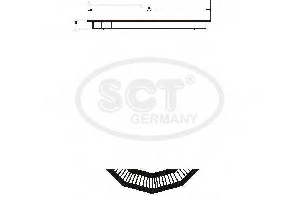 SCT GERMANY SB078 Воздушный фильтр