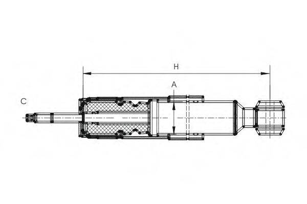SCT GERMANY Z1152 Амортизатор