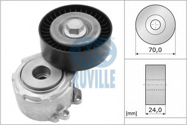 RUVILLE 55940 Натяжная планка, поликлиновой ремень