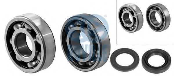 RUVILLE 8102 Комплект подшипника ступицы колеса