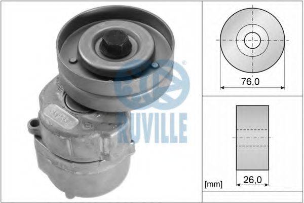 RUVILLE 56527 Натяжная планка, поликлиновой ремень