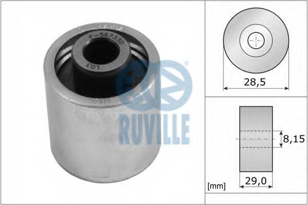 RUVILLE 55773 Паразитный / Ведущий ролик, зубчатый ремень