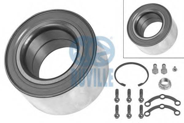RUVILLE 5125 Комплект подшипника ступицы колеса