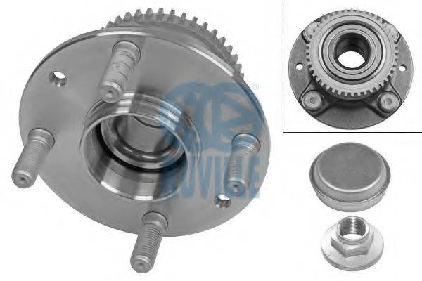 RUVILLE 7033 Комплект подшипника ступицы колеса