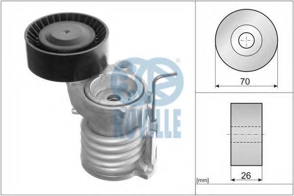 RUVILLE 56318 Натяжитель ремня, клиновой зубча