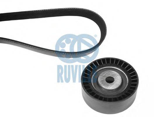 RUVILLE 5500681 Поликлиновой ременный комплект