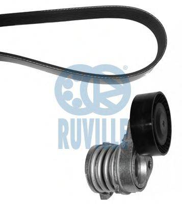 RUVILLE 5505580 Поликлиновой ременный комплект
