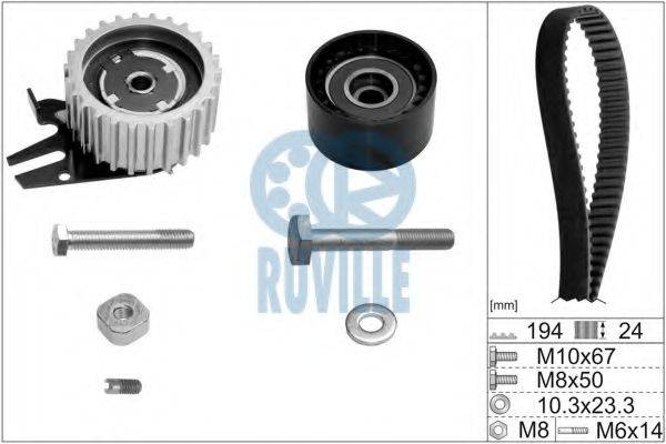 RUVILLE 5603670 Комплект ремня ГРМ