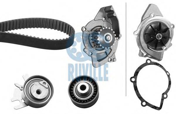 RUVILLE 55973701 Водяной насос + комплект зубчатого ремня