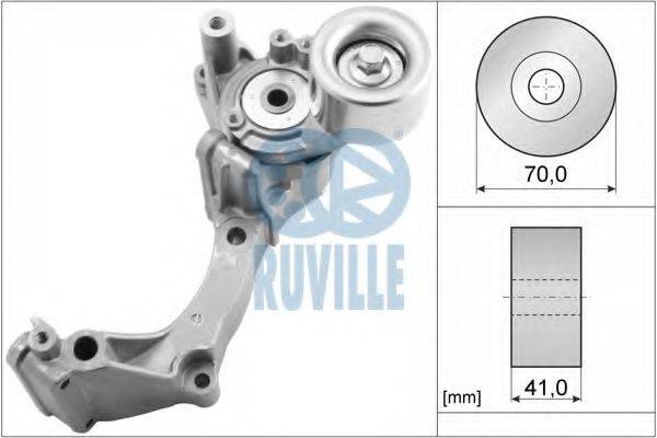 RUVILLE 56955 Натяжная планка, поликлиновой ремень