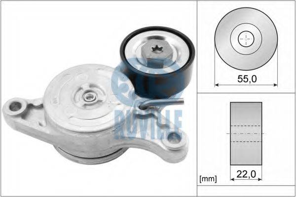 RUVILLE 55082 Натяжная планка, поликлиновой ремень