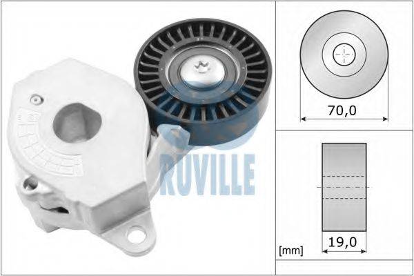 RUVILLE 56979 Натяжная планка, поликлиновой ремень